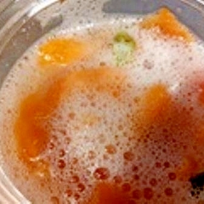 柿の皮で 自家製酵母液